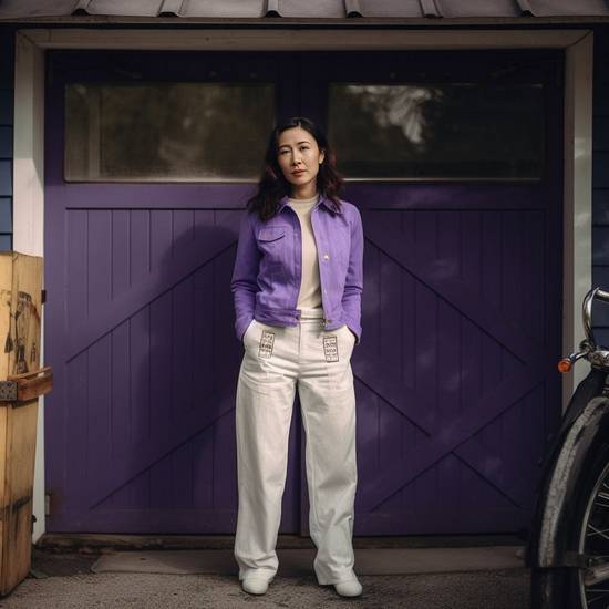 紫色褲子配什么上衣好看，紫色褲子最佳上衣配色方案：時尚實用指南