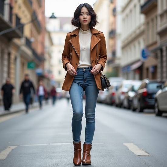 牛仔褲搭配什么衣服好看，牛仔褲搭配衣服時尚秘籍