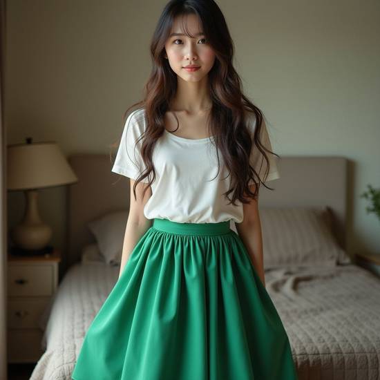 綠色褲子配什么顏色上衣好看，綠色褲子上衣顏色搭配完美方案