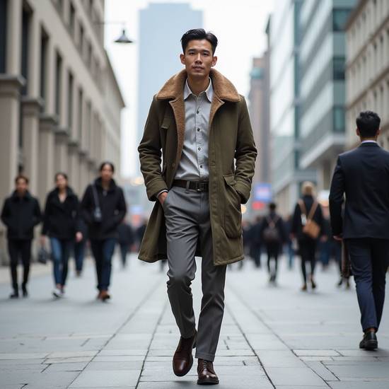 西褲配什么鞋子好看，西褲鞋履全攻略：正式休閑切換自如