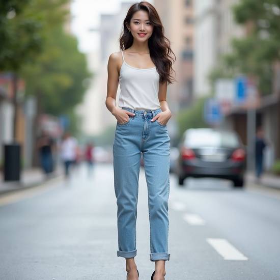 牛仔褲配什么上衣好看，牛仔褲上衣搭配好看實用指南