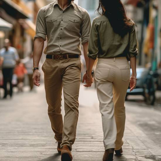 卡其色褲子配什么顏色上衣好看，卡其色褲子最佳配色方案全解析