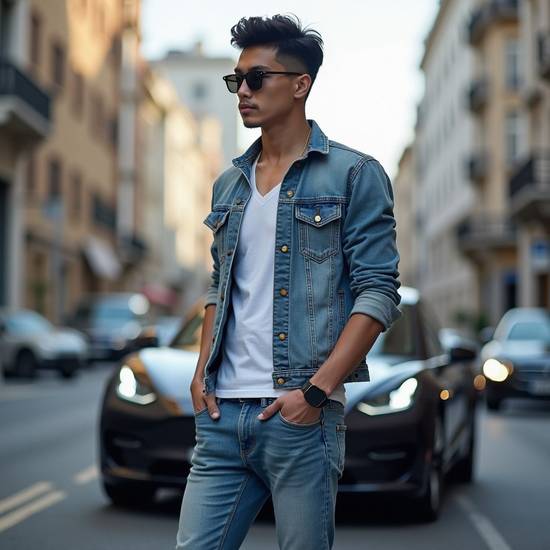 男士牛仔褲配什么鞋好看，男士牛仔褲配鞋好看搭配秘訣