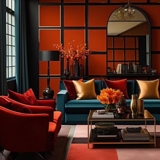 鐵銹紅配什么顏色好看，鐵銹紅最佳配色方案，打造高級溫暖質感