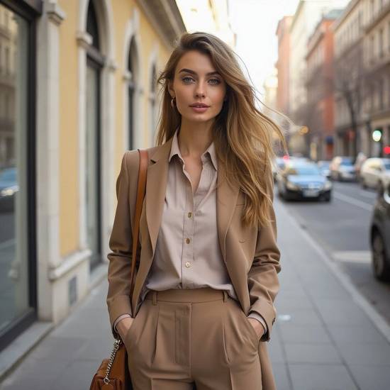 駝色褲子配什么顏色上衣好看，駝色褲子上衣最佳配色指南