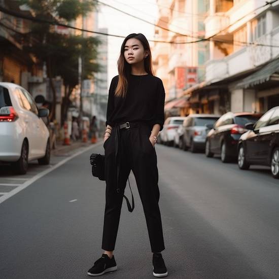 黑褲子配什么上衣好看，黑褲子配上衣完美搭配指南