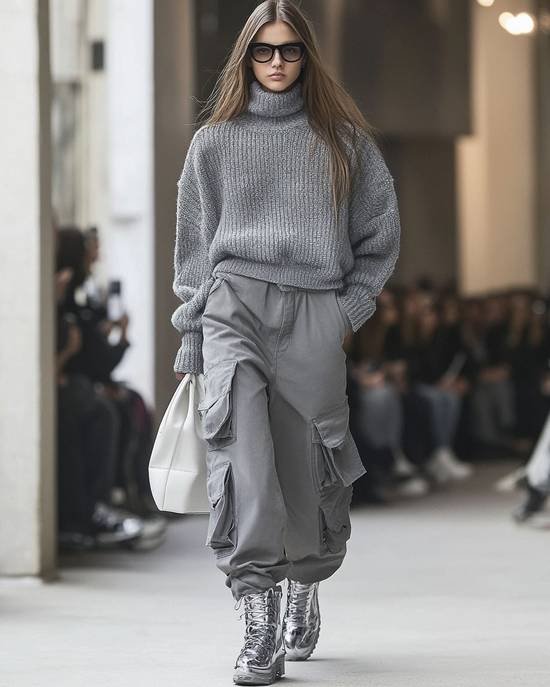 灰色褲子配什么上衣好看，灰色褲子十大上衣配色指南，優雅氣質不重樣