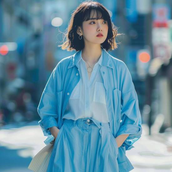 襯衣搭配什么褲子好看，襯衣搭配褲子好看推薦：黑色牛仔褲