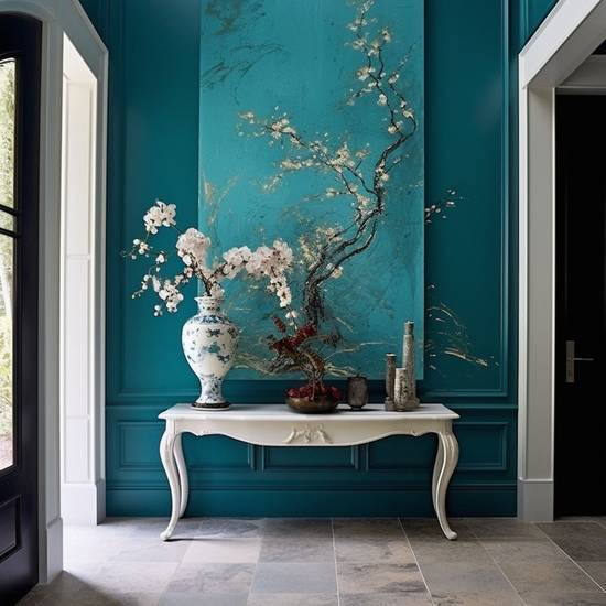 孔雀藍配什么顏色好看，孔雀藍七大優雅配色方案，顯白又高級的搭配指南