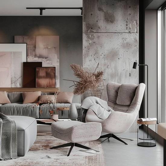 高級灰配什么顏色好看，高級灰配藍粉最出彩，優雅高級的配色方案