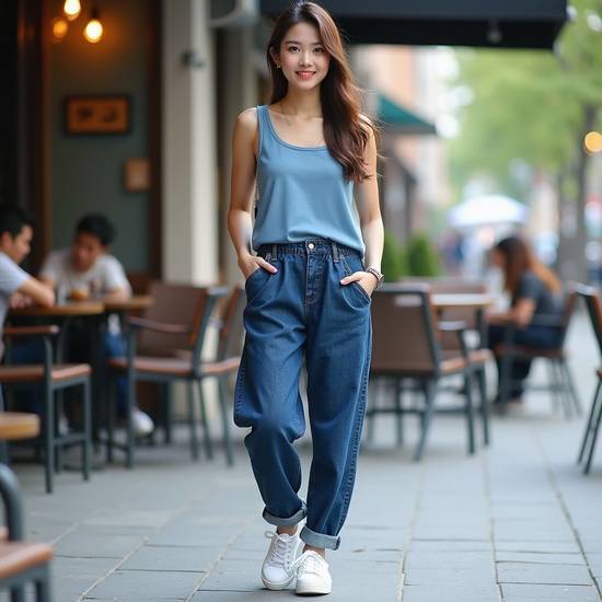 夏天牛仔褲配什么上衣好看，夏天牛仔褲最佳上衣搭配時尚指南