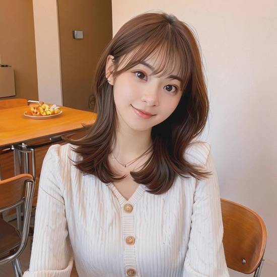 好看的發(fā)型女生中長發(fā)，中長發(fā)女生，選對(duì)發(fā)型，美出圈