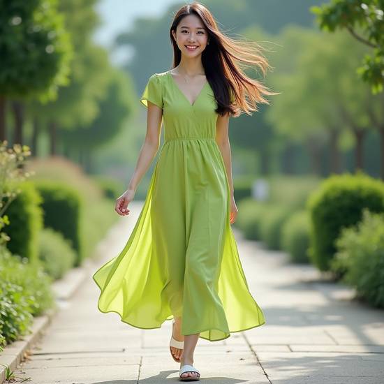 綠色裙子搭配什么顏色上衣，綠色裙子最佳上衣顏色搭配攻略