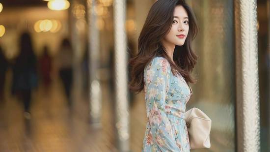 花裙子配什么上衣好看，花裙子配純色上衣最顯氣質