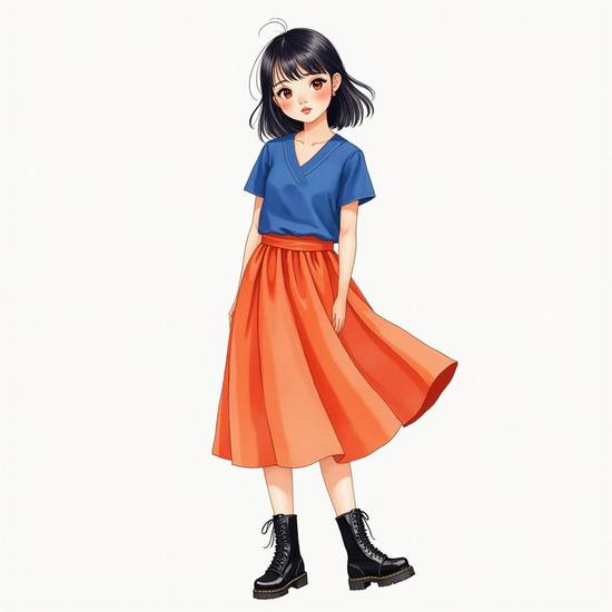 灰色上衣配什么顏色裙子好看，灰上衣配裙色彩指南，解鎖優雅高級穿搭術