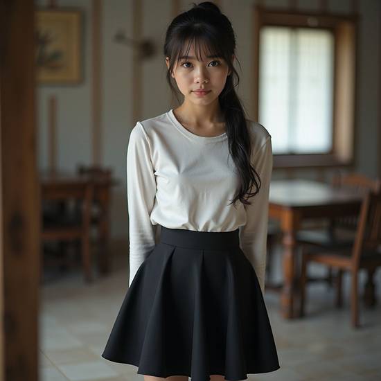 黑色裙子配什么上衣好看，黑色裙子上衣搭配指南