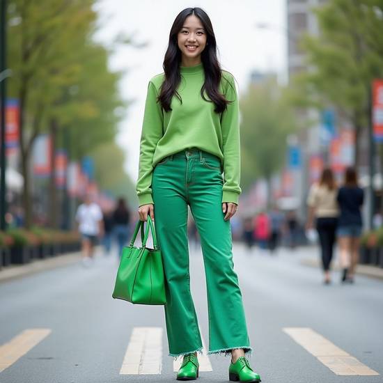 墨綠色褲子配什么顏色上衣，墨綠色褲子最佳搭配上衣顏色推薦