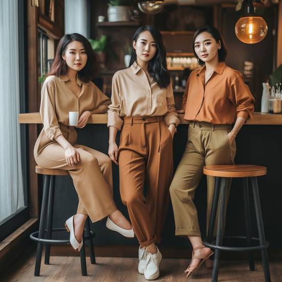 米色褲子配什么顏色上衣，米色褲子上衣顏色搭配精選指南