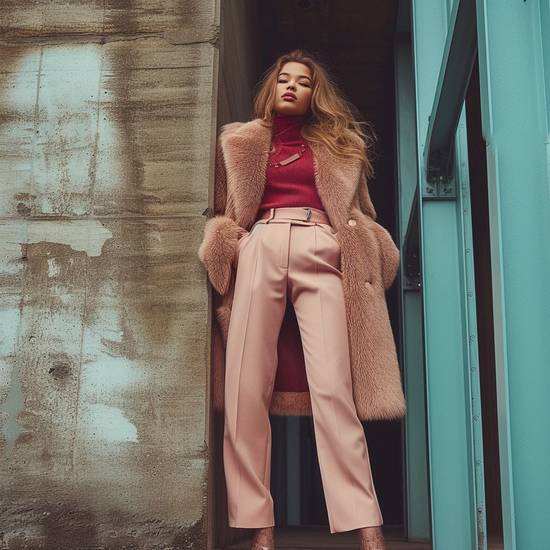 粉色上衣配什么顏色褲子，粉色上衣最佳褲裝配色指南：顯白減齡又時髦