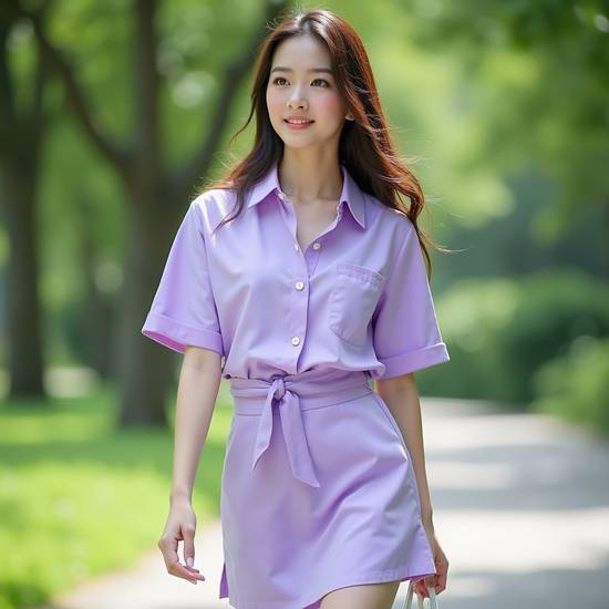 紫色上衣配什么顏色褲子，紫色上衣褲子顏色搭配推薦