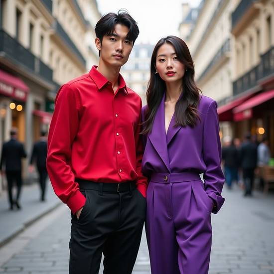 紫色褲子配什么上衣好看，紫色褲子最佳上衣配色指南，優雅又顯氣質