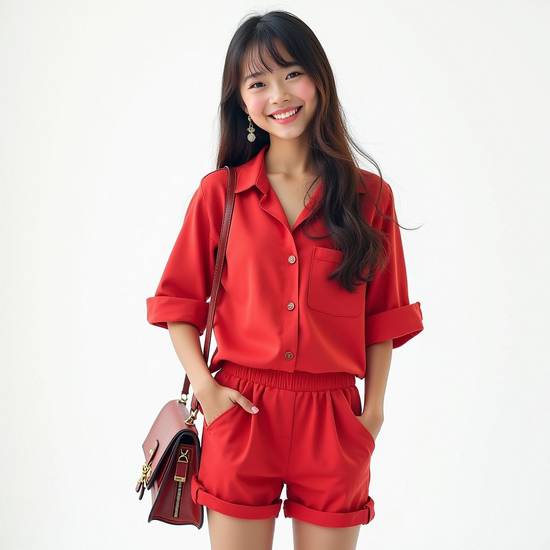 紅色上衣配什么顏色的褲子，紅色上衣褲子顏色搭配推薦