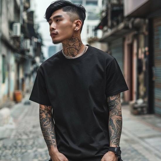 黑短袖配什么顏色褲子，黑短袖褲色搭配精選推薦