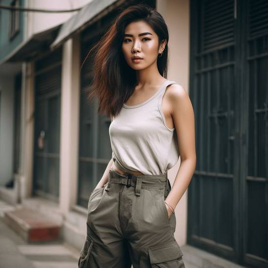 軍綠色上衣配什么顏色褲子好看，軍綠色上衣最佳配色方案，10種褲裝穿出高級(jí)感