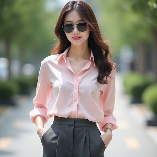 襯衣搭配什么褲子好看，襯衣搭配褲子技巧，時尚好看穿搭方案