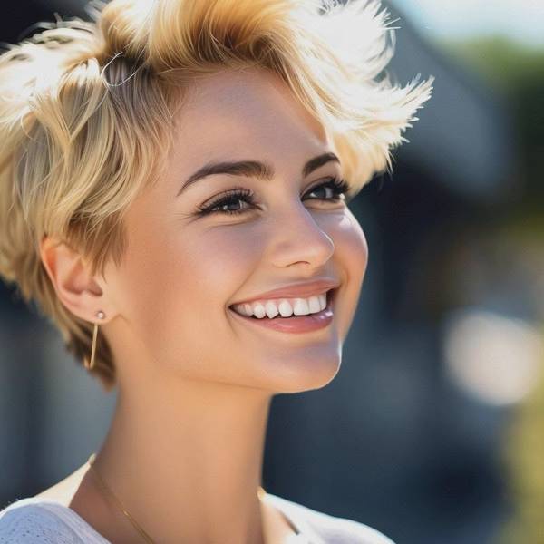 適合圓臉的短發發型，圓臉短發剪裁指南