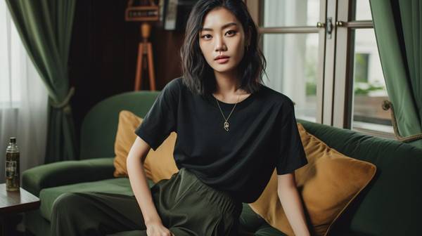 黑色上衣配什么顏色的褲子，時尚配色新思路：黑色上衣與各類褲裝顏色搭配全解析