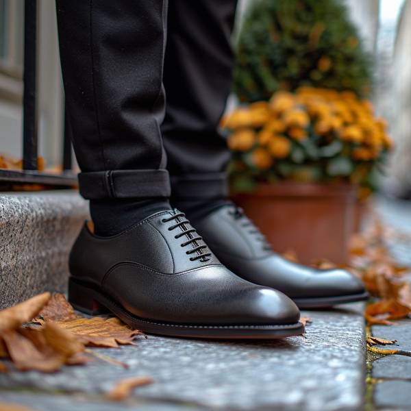 黑色褲子搭配什么顏色鞋子，黑色長褲與六種鞋色搭配的黃金法則