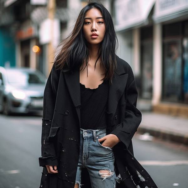 黑色牛仔褲配什么上衣好看，解鎖黑色牛仔褲穿搭密碼：25種上衣搭配法則