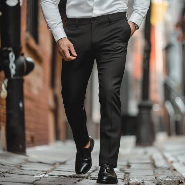 黑色褲子配什么鞋子好看，黑色褲子穿搭指南：五款百搭鞋型瞬間提升氣質(zhì)