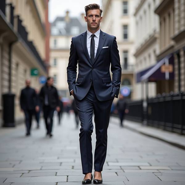 藏青色褲子配什么鞋子，藏青色褲子與各風格鞋履的時尚搭配指南