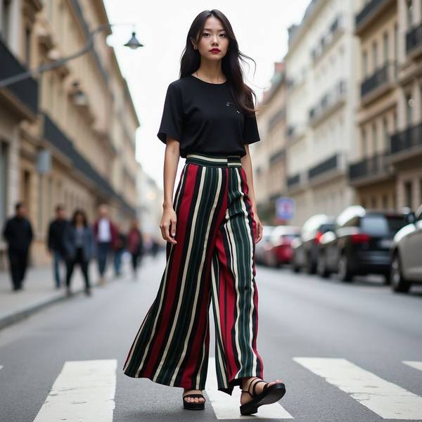 闊腿褲配什么鞋子好看，闊腿褲絕配鞋款指南：從平底到高跟的25種時髦方案