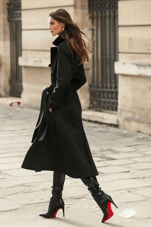 黑色長裙配什么鞋子好看，黑色長裙絕配指南：優雅鞋履的進階搭配方案