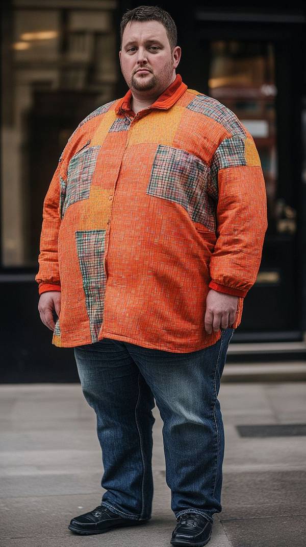 180斤男大胖子穿衣搭配，180斤男大胖子顯瘦時尚穿搭實用指南