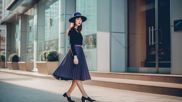 裙子應(yīng)該搭配什么鞋子，裙子與鞋履的完美搭配法則：從風(fēng)格到場(chǎng)合的指南