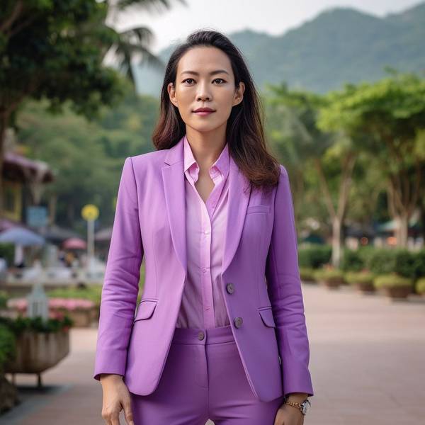 紫色的鞋子配什么褲子，25款紫鞋與各色褲裝的搭配方案推薦