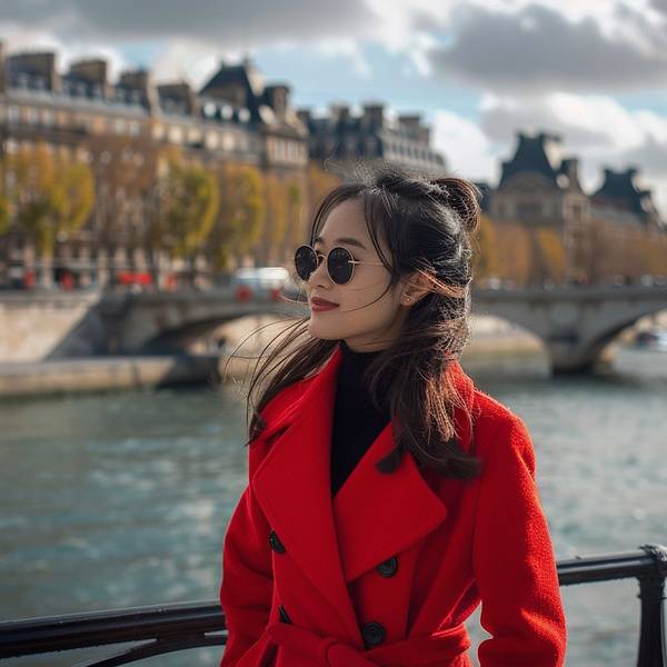 紅色大衣配什么褲子，復古紅大衣配這4款褲裝氣場全開 絕美冬日時髦指南