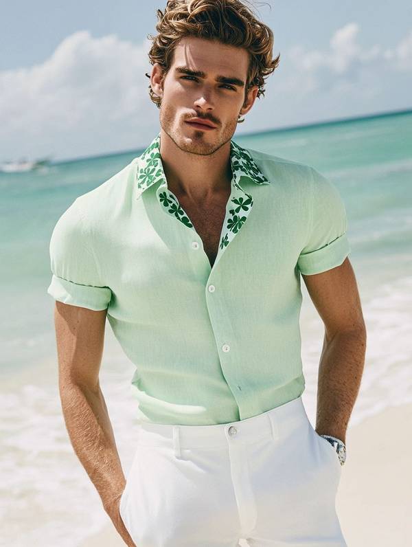 淺綠色衣服配什么鞋子，淺綠色服飾最佳鞋款搭配指南與色彩美學