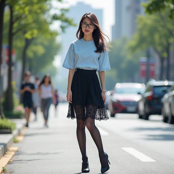 蕾絲裙搭配什么鞋子，選擇超全清單，15款搭配方案輕松駕馭蕾絲裙的鞋履攻略