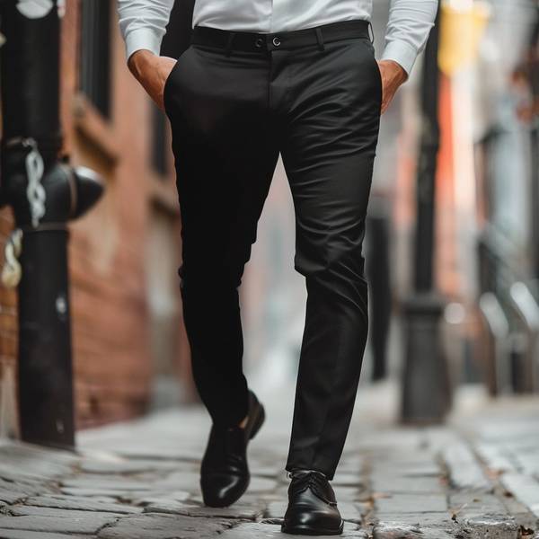 黑色褲子配什么鞋子好看，黑色褲子穿搭指南：五款百搭鞋型瞬間提升氣質(zhì)