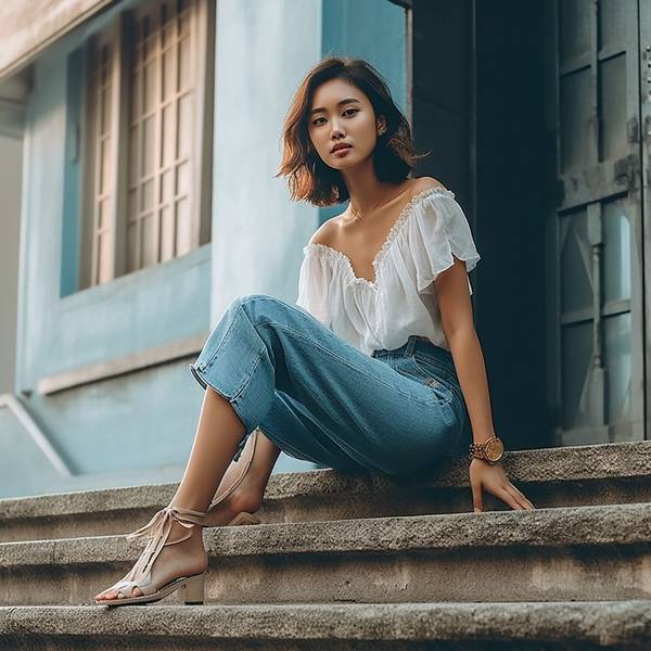 高腰褲配什么鞋子，高腰褲最搭的幾款鞋子這樣選不出錯