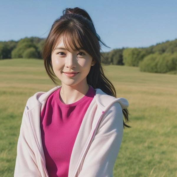 扎馬尾配什么劉海，八字劉海配馬尾，瞬間提升顏值的時尚秘密