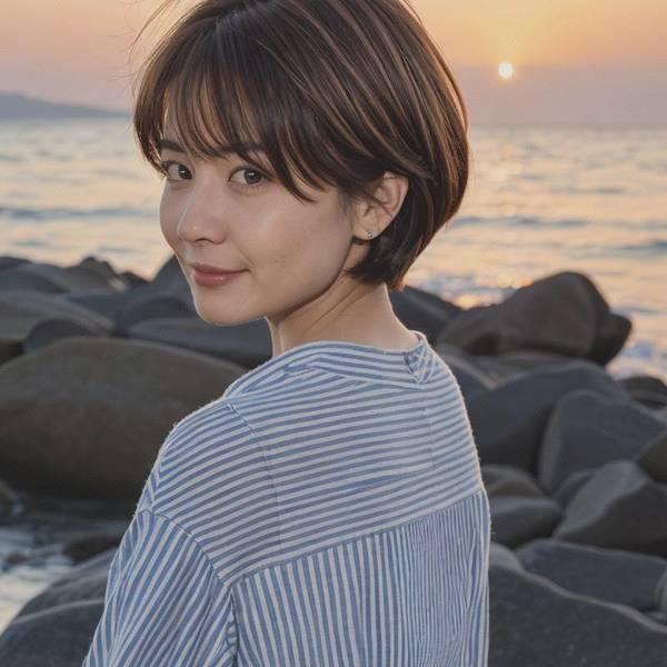 鵝蛋臉適合什么發型短發，鵝蛋臉短發發型精選完美適配指南