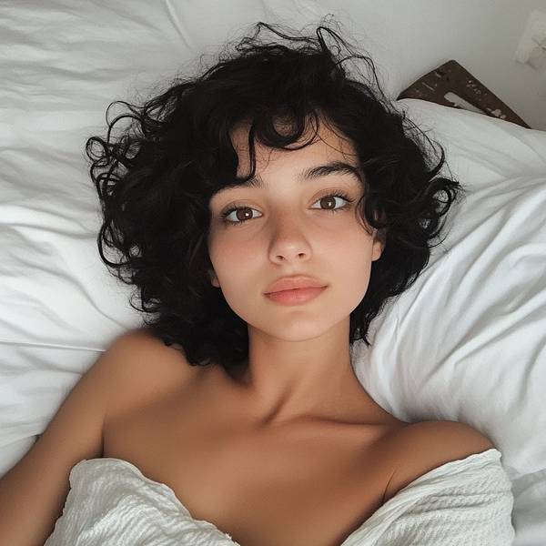 睡覺自制卷發小妙招，睡出自制卷發：三步完成持久蓬松波浪造型