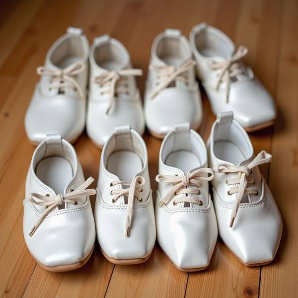 小白鞋系鞋帶的漂亮方法，帆白扣鎖：三步系出芭蕾感蝴蝶結優雅秘技