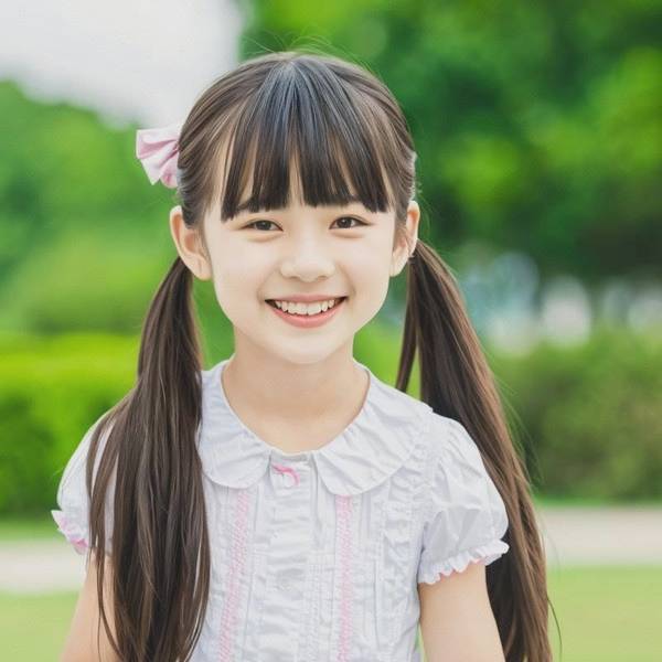 小女孩梳頭發型即簡單又好看，小女孩梳發指南：簡單又好看的日常發型